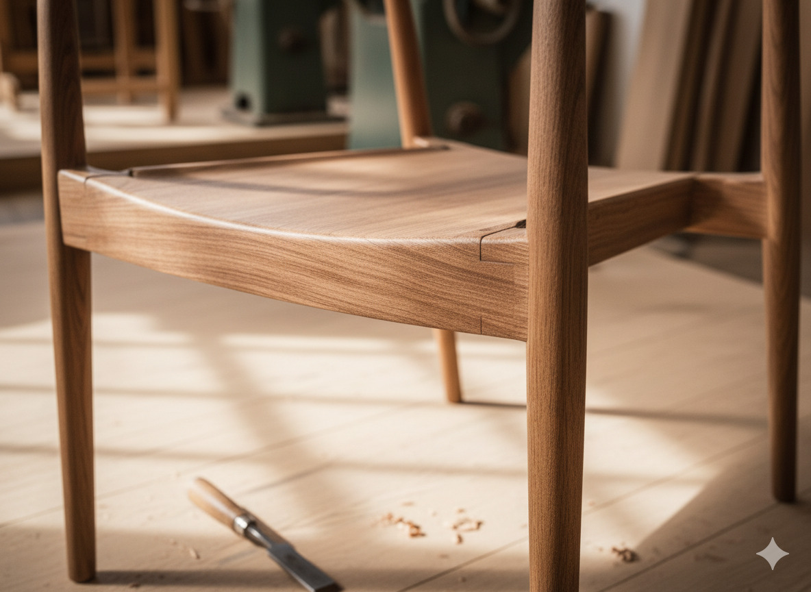 Detaljeret håndværk og sammenføjninger